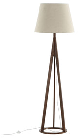 Kona Floor lamp, Espresso/Linen