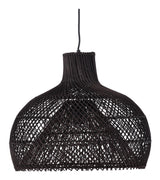 Laroche Pendant, Rattan, Black