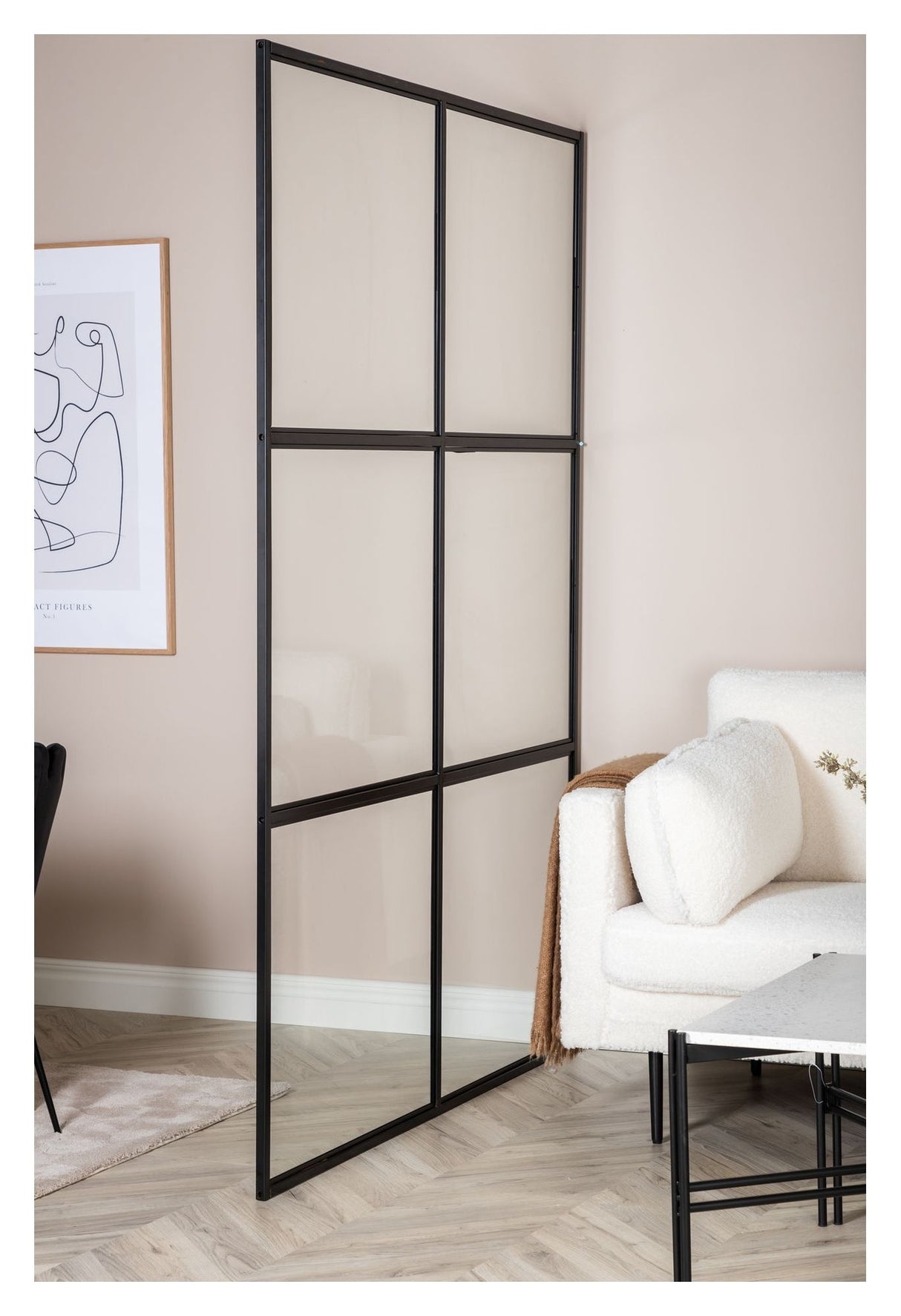 Leif Partition 150x210 - Black