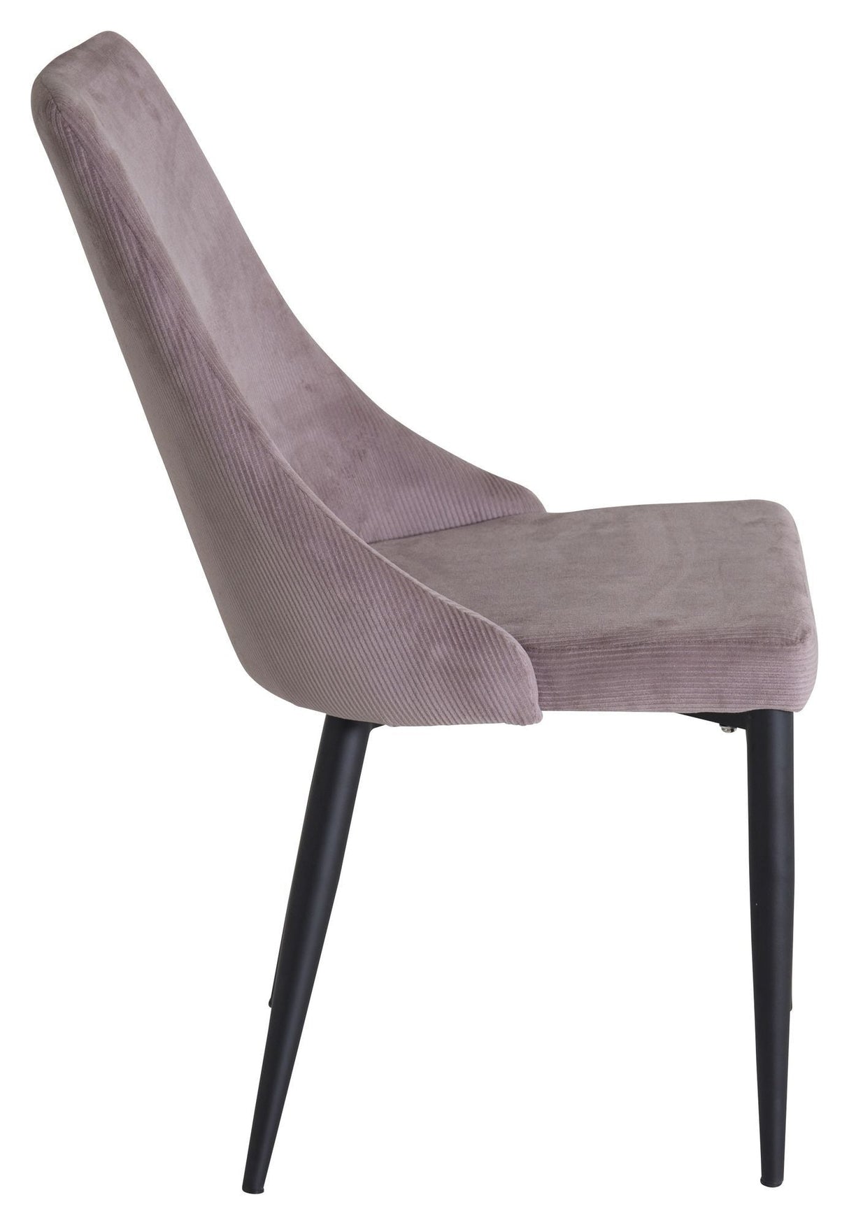 Leone Dining chair, Pink velvet