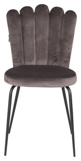 Limhamn Dining chair, Gray velvet