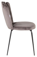 Limhamn Dining chair, Gray velvet