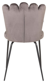 Limhamn Dining chair, Gray velvet