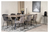 Limhamn Dining chair, Gray velvet