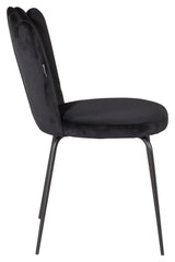 Limhamn Dining chair, Black velvet