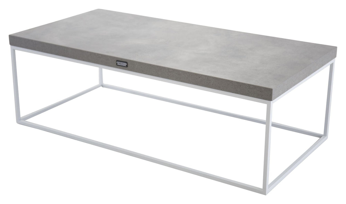 Lind Coffee Table - Gray/White, 119x59.5