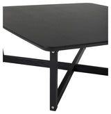 Lind Coffee Table - Black, 100x100