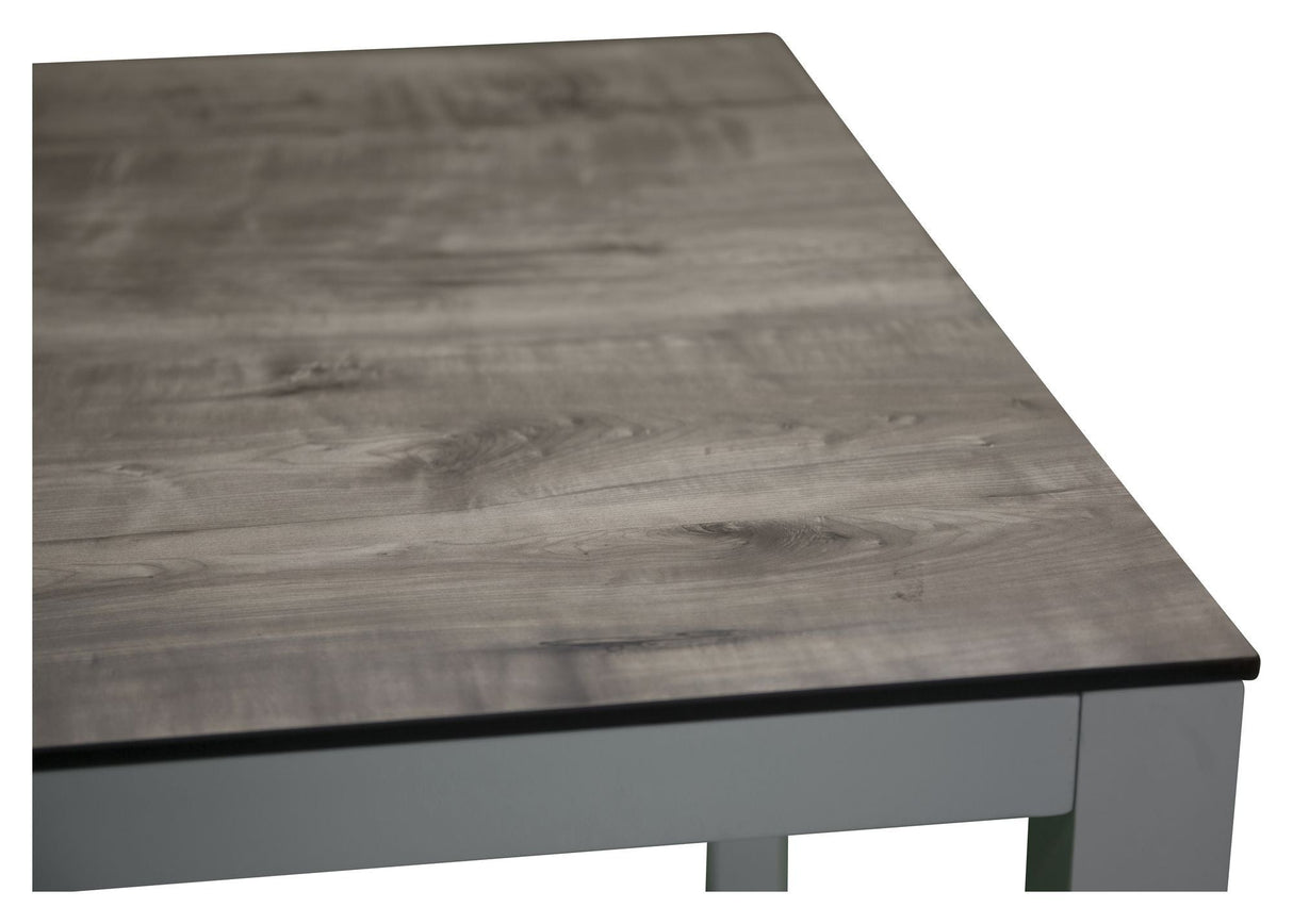 Llama, Garden table 205*100, White alu/Gray HPL