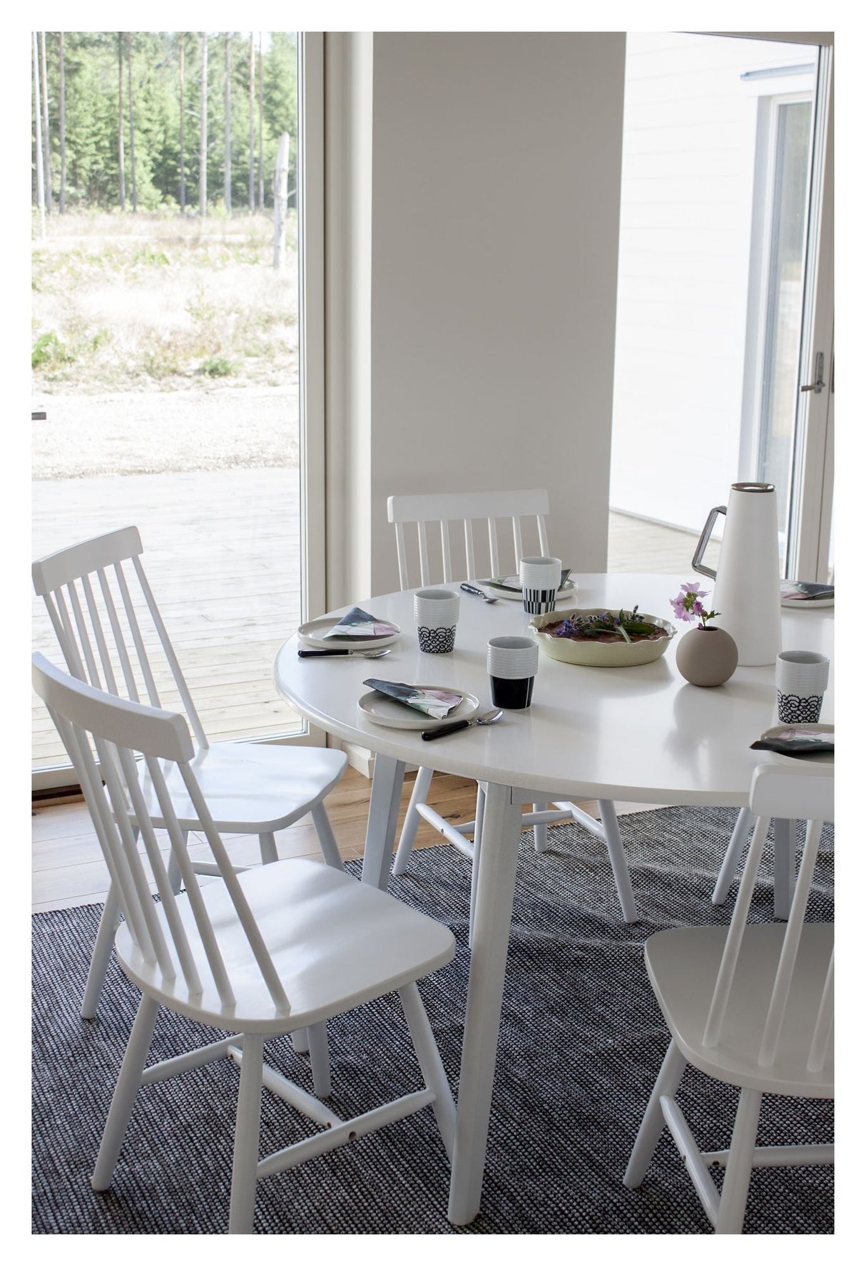 Lönneberga Dining Chair, White