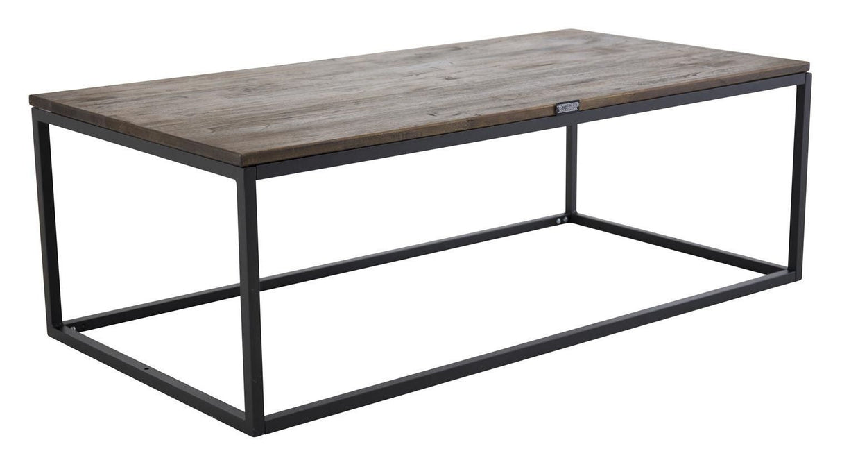 Malang Coffee table - Limmet Teak/Black Metal legs, 120x60