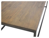 Malang Coffee table - Limmet Teak/Black Metal legs, 120x60