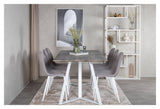 Marina Dining Table, Gray, 180x90