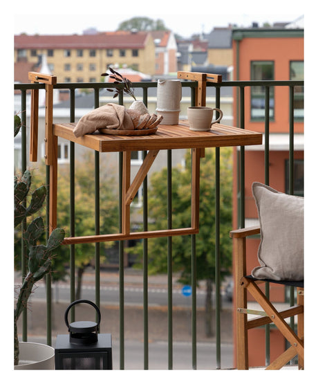 Marion Balcony Table - Akacia/Nature