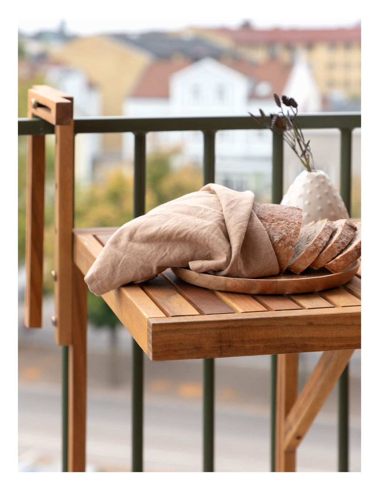 Marion Balcony Table - Akacia/Nature