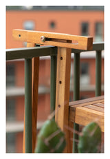 Marion Balcony Table - Akacia/Nature