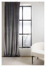 Mary Curtain 135x250 - Gray