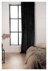 Mary Curtain 135x250 - Black