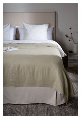 Milo Bedspread 150x250 - Beige