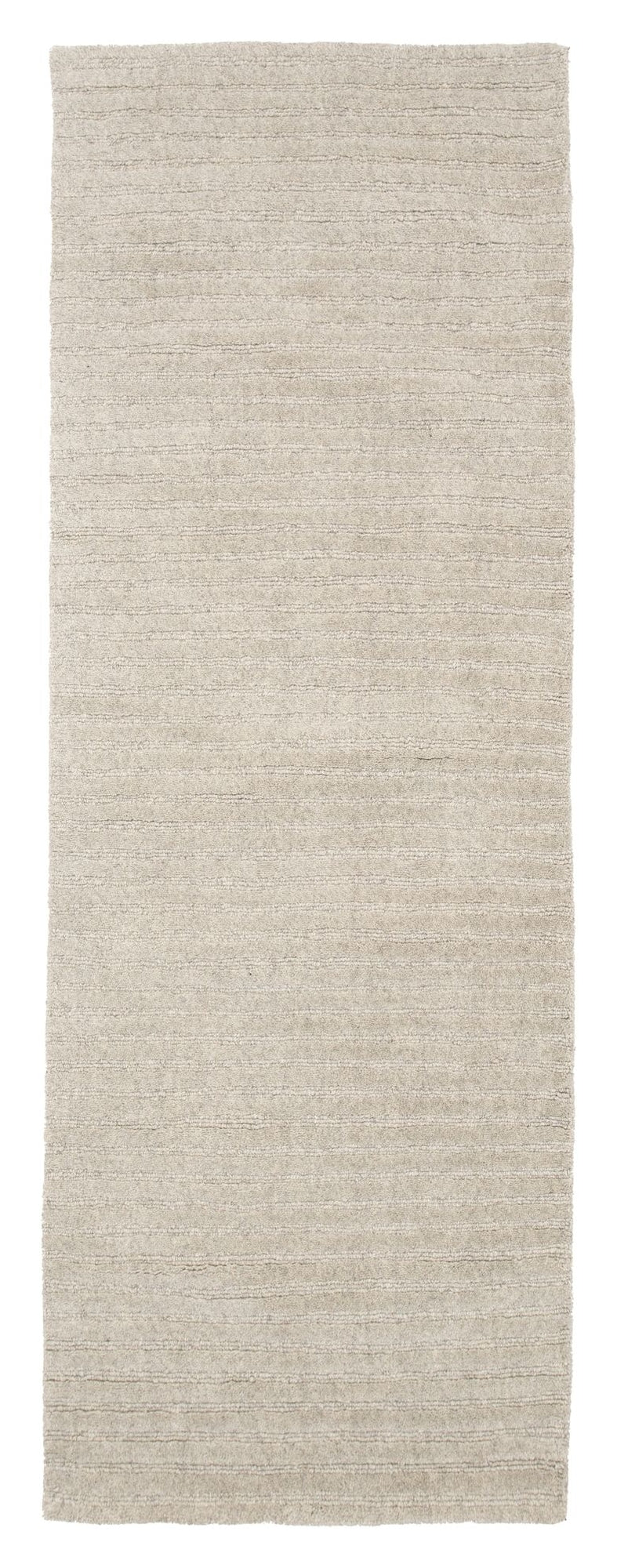 Milton Wool/Cotton Runner 200x70 - Light Gray