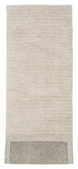 Milton Wool/Cotton Runner 200x70 - Light Gray