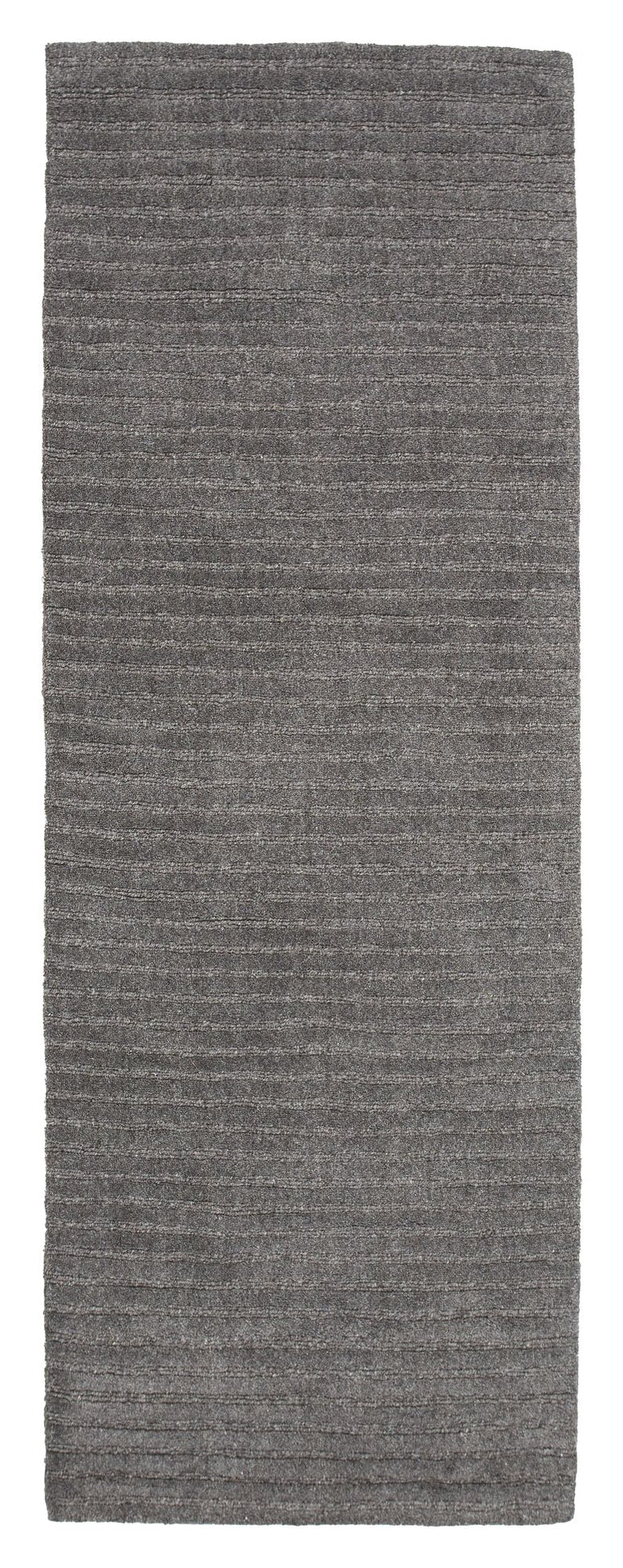 Milton Wool/Cotton Runner 200x70 - Dark Gray