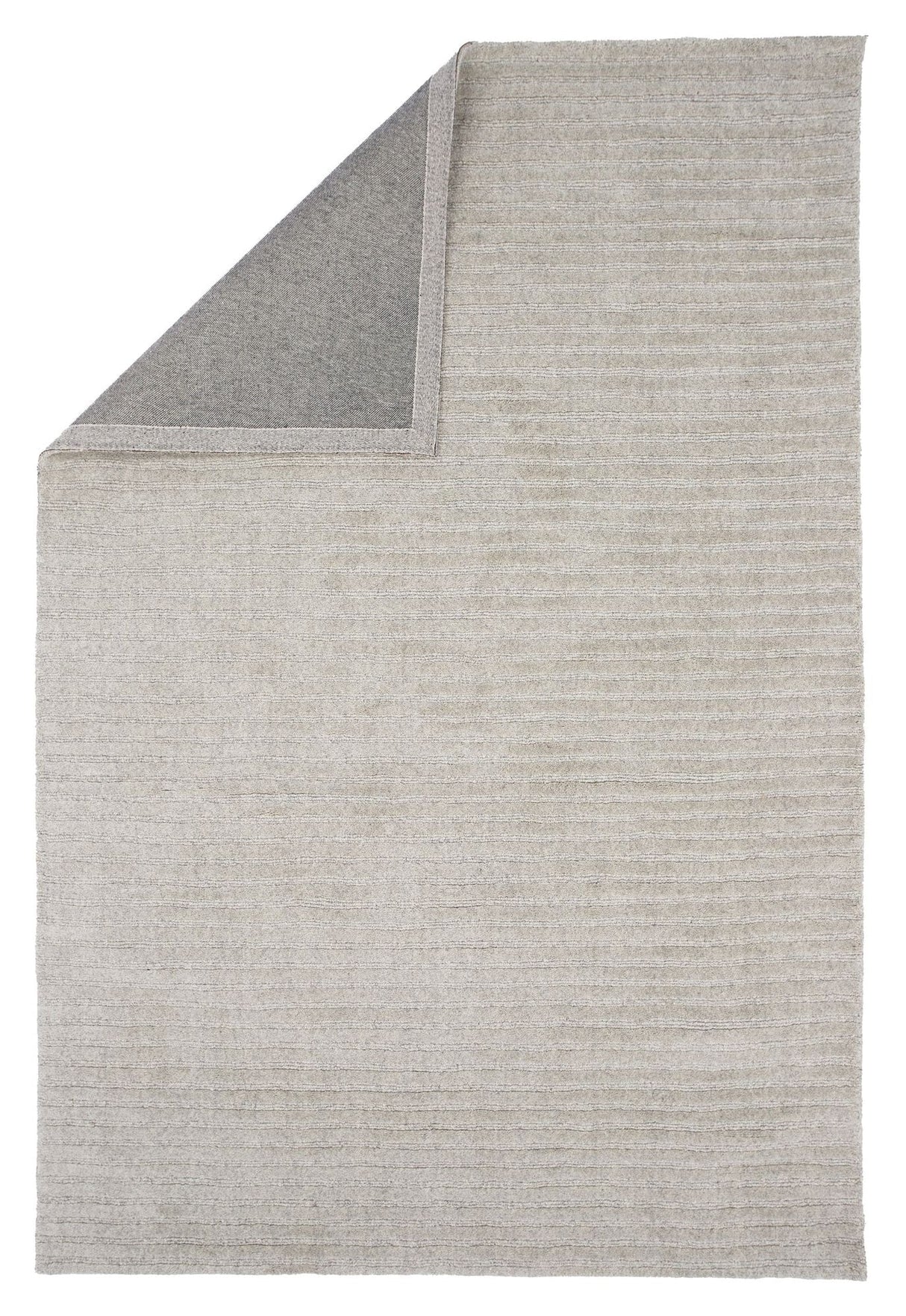 Milton Wool/Cotton Blanket 300x200 - Light Gray