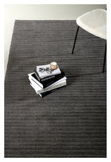 Milton Wool/Cotton Blanket 300x200 - Dark Gray