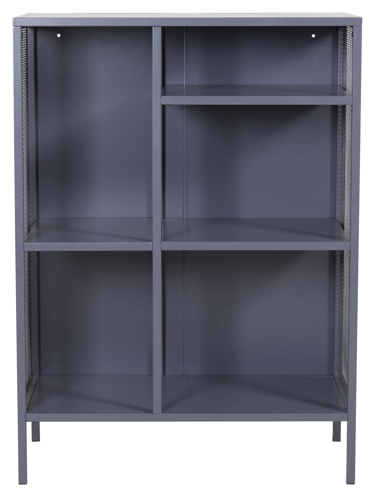 Misha Metal Shelf, Gray Steel Mesh