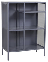 Misha Metal Shelf, Gray Steel Mesh