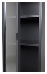 Misha Metal Cabinet, Black