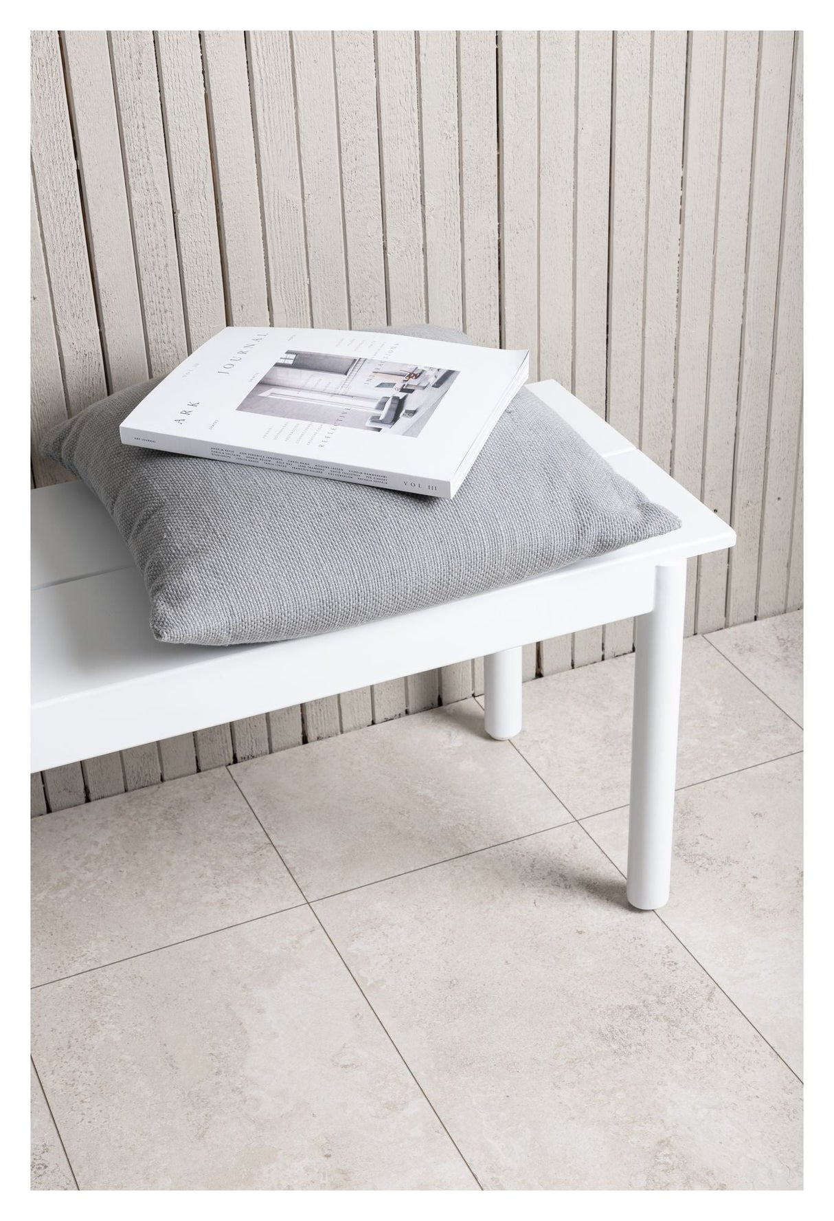 Modena Bench 130 - White