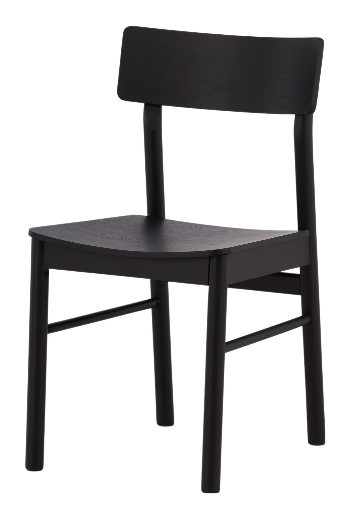 Montros Dining Chair, Birch, Black