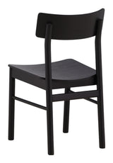 Montros Dining Chair, Birch, Black