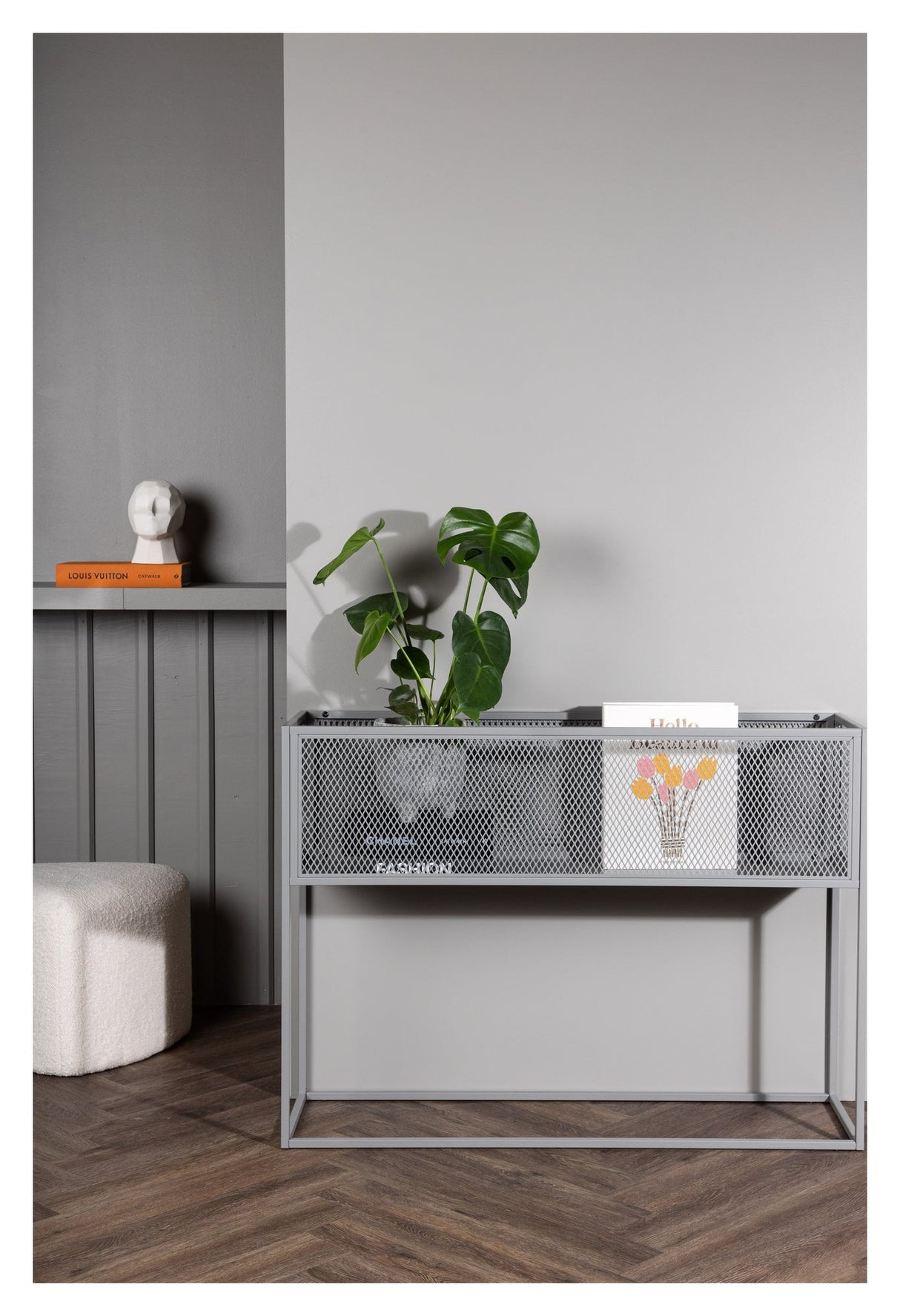 Netz Flower Box - Light Gray