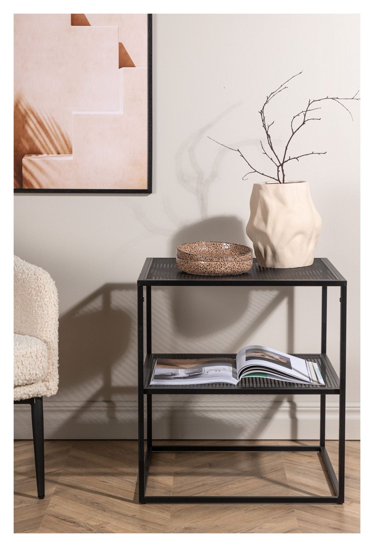 Netz Side Table 55x55 - Black