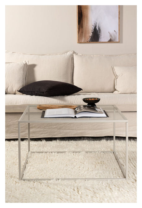 Netz Coffee Table 80x80 - Beige