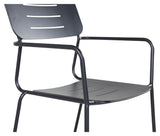 Nicke Garden Chair w. arm, black