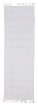 Nico Cotton Runner, 80x250, Offwhite