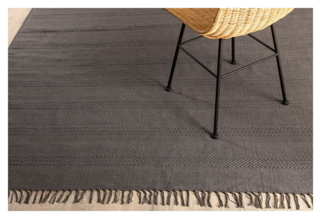 Nico Cotton blanket, 160x230, Gray