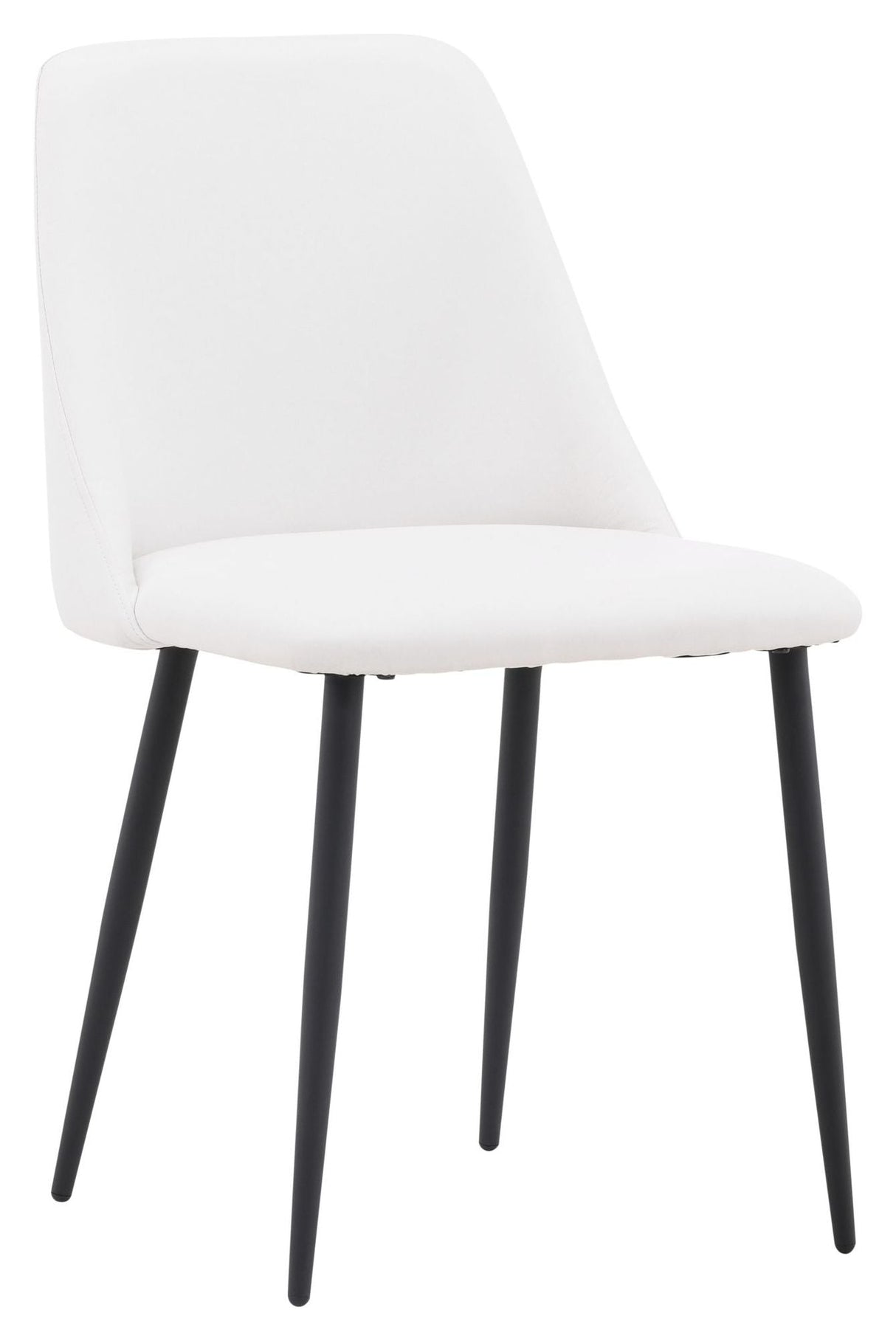 Night Dining Chair, White PU