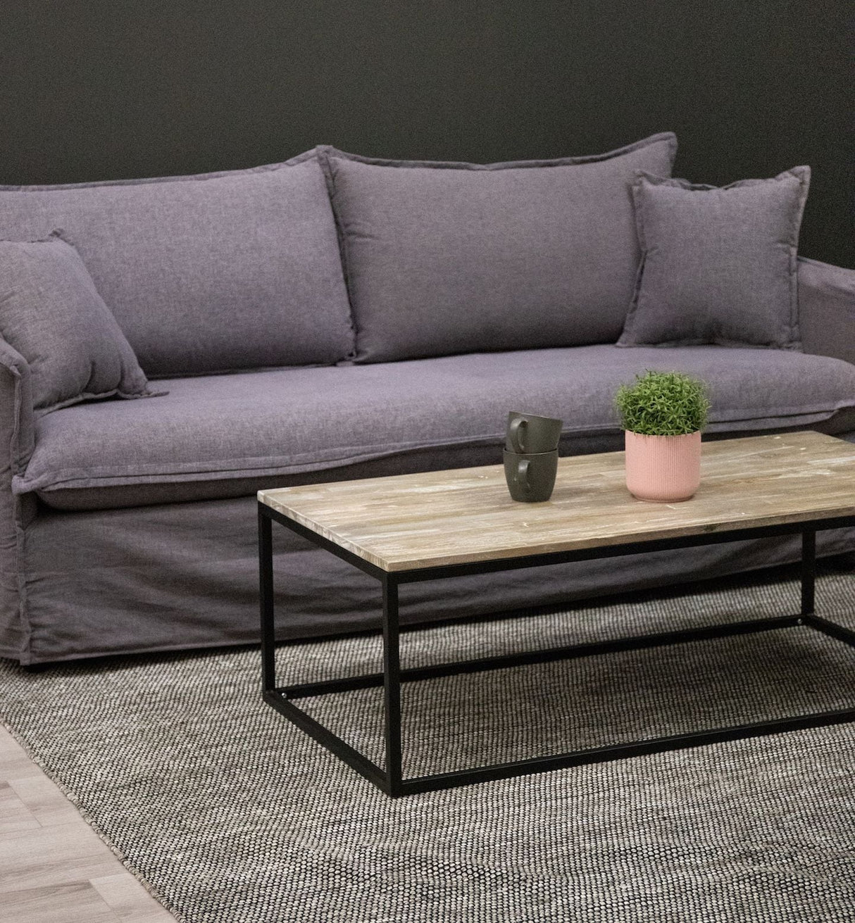 Nova 3-pers. Sofa Dark Gray