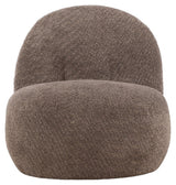 Omaha Lounge Chair ,Brown Bouclé