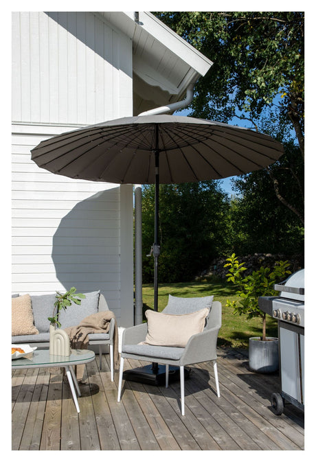 Palmetto Parasol w. tilt - Gray