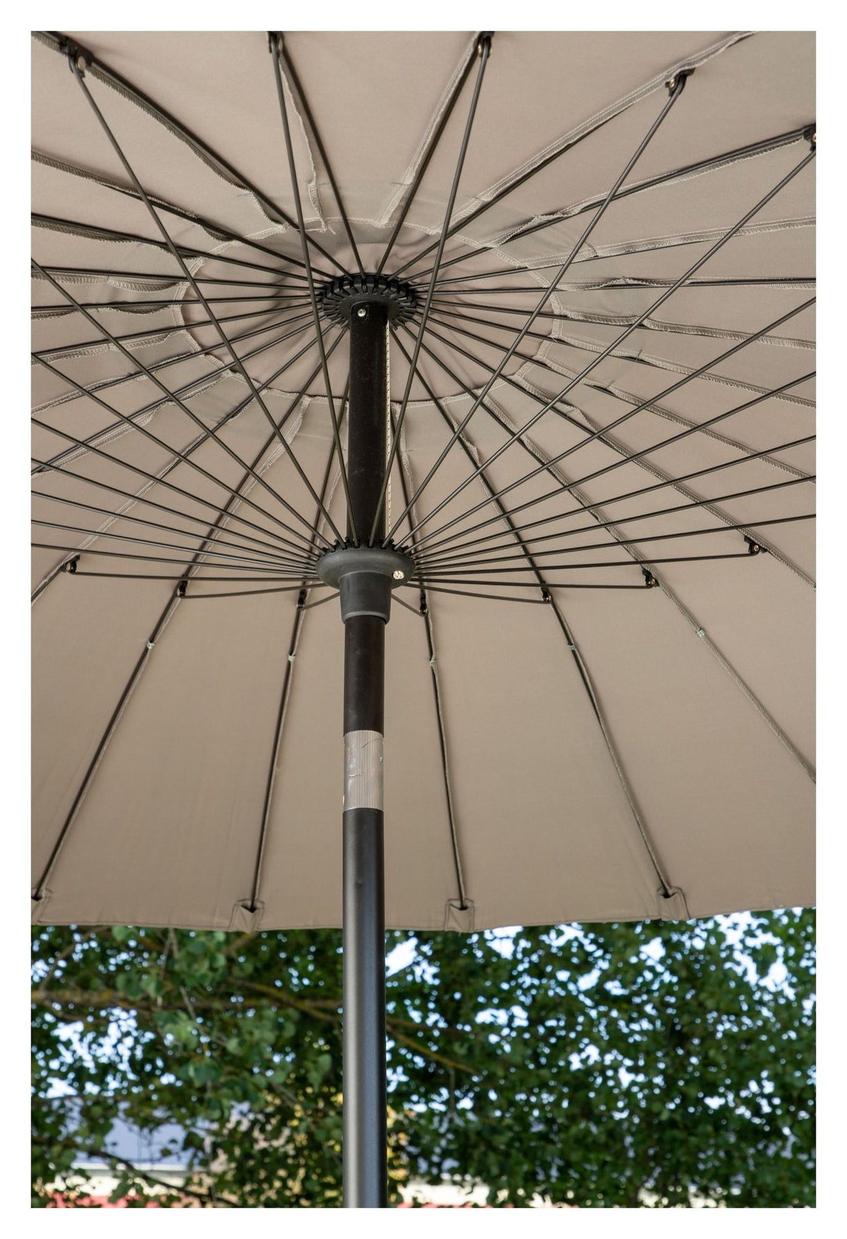 Palmetto Parasol w. tilt - Gray