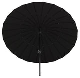 Palmetto Parasol w. tilt - Black