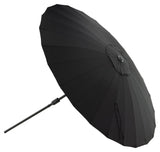 Palmetto Parasol w. tilt - Black