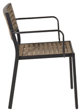 Paola Garden Chair, Black w. black cushion