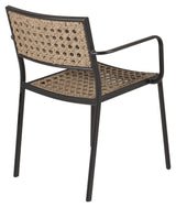 Paola Garden Chair, Black w. black cushion