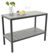 Parma, Shelf, Black Alu/Gray Atwood