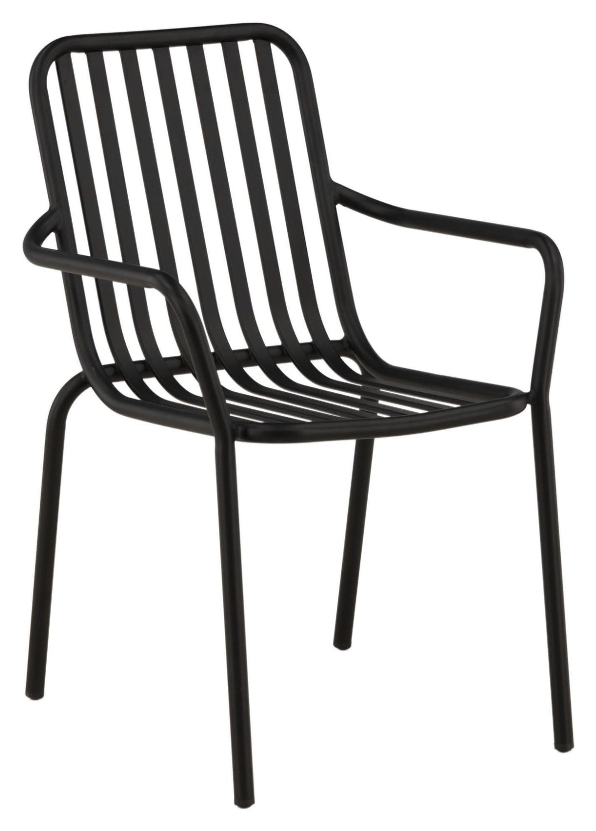 Peking Garden Chair, Black Alu